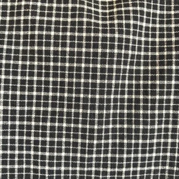 Vintage Y2K The Limited Green Tan Plaid Straight Leg Slack Stretchy Ska Pants M - Picture 5 of 7